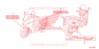 AUTOCOLLANTS pour Honda S WING 125 ABS E de 2012