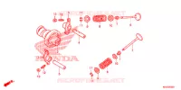 ARBRE A CAMES   SOUPAPE pour Honda S WING 125 ABS ED de 2012