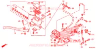 MAITRE CYLINDRE DE FREIN AVANT (FES125A) pour Honda S WING 125 ABS ED de 2012