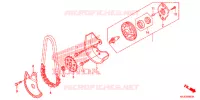 POMPE A HUILE pour Honda S WING 125 ABS ED de 2012