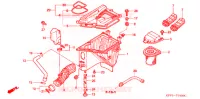 FILTRE A AIR pour Honda CBX 250 TWISTER de 2007