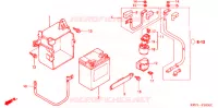 BATTERIE pour Honda CBX 250 TWISTER de 2004