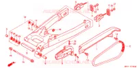 BRAS OSCILLANT pour Honda CBX 250 TWISTER de 2004