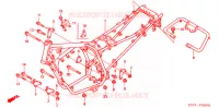 CADRE pour Honda CBX 250 TWISTER de 2004