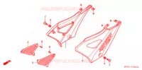 COUVERCLES LATERAUX pour Honda CBX 250 TWISTER de 2004