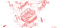 CULASSE pour Honda CBX 250 TWISTER de 2004