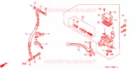 MAITRE CYLINDRE DE FREIN AVANT pour Honda CBX 250 TWISTER de 2004