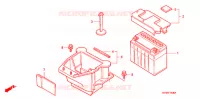 BATTERIE pour Honda CH 80 ELITE de 2003