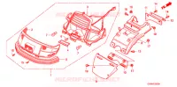 CLIGNOTANT ARRIERE pour Honda CH 80 ELITE de 2003