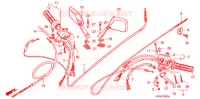 COMMODOS   POIGNEES pour Honda CH 80 ELITE de 2003