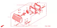 PHARE pour Honda CH 80 ELITE de 2004