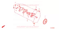 POMPE A HUILE pour Honda CH 80 ELITE de 1995