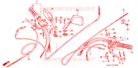 COMMODOS   POIGNEES pour Honda CH 80 ELITE de 1995