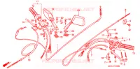 COMMODOS   POIGNEES pour Honda CH 80 ELITE de 1996