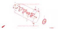 POMPE A HUILE pour Honda CH 80 ELITE de 1997