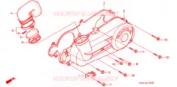 COUVERCLE GAUCHE pour Honda CH 80 ELITE de 1999