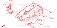 COUVERCLE GAUCHE pour Honda CH 80 ELITE de 1999