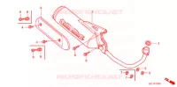SILENCIEUX D'ECHAPPEMENT pour Honda 50 CREA SCOOPY SILVER de 2004