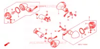 CLIGNOTANT pour Honda 50 METROPOLITAN de 2003