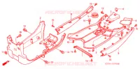 MARCHE PIEDS pour Honda 50 METROPOLITAN de 2003