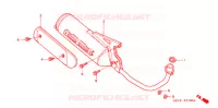 SILENCIEUX D'ECHAPPEMENT pour Honda 50 METROPOLITAN de 2003