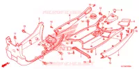 MARCHE PIEDS pour Honda 50 METROPOLITAN de 2006