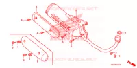 SILENCIEUX D'ECHAPPEMENT pour Honda 50 METROPOLITAN de 2006