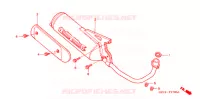 SILENCIEUX D'ECHAPPEMENT pour Honda 50 METROPOLITAN 2 SPECIAL de 2005