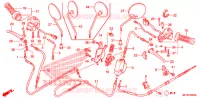 LEVIER DE GUIDON   CABLE   COMMODO pour Honda 50 JAZZ SPECIAL de 2009