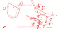 GUIDON   TE DE FOURCHE ('99) pour Honda CR 250 R de 1999
