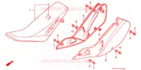 SELLE pour Honda CR 250 R de 1999