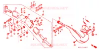 ECHAPPEMENT pour Honda CR 500 R de 1994