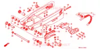 BRAS OSCILLANT pour Honda CR 500 R de 1998
