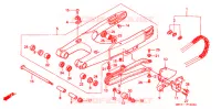 BRAS OSCILLANT pour Honda CR 80 R de 2001
