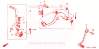 PEDALE pour Honda CR 80 R de 2001