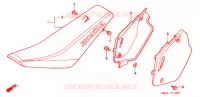 SELLE pour Honda CR 80 R de 2001