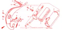 ECHAPPEMENT pour Honda CR 85 R de 2005