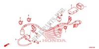 FAISCEAU DES FILS pour Honda CRF 125 F BIG WHEELS de 2014