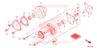 POMPE A HUILE pour Honda CRF 125 F BIG WHEELS de 2014
