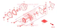 POMPE A HUILE pour Honda CRF 125 F BIG WHEELS de 2017