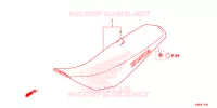 SELLE pour Honda CRF 125 F de 2014