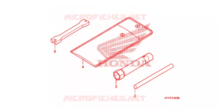 OUTIL Honda MOTO 150 CRF 2004  CRF150F4