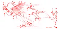 SILENCIEUX D'ECHAPPEMENT pour Honda CRF 150 F de 2004
