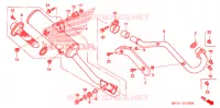 SILENCIEUX D'ECHAPPEMENT pour Honda CRF 150 F de 2008