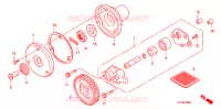 POMPE A HUILE pour Honda CRF 150 F de 2008