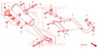 SILENCIEUX D'ECHAPPEMENT pour Honda CRF 150 F de 2008