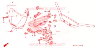 GUIDON   TE DE FOURCHE pour Honda CRF 150 F de 2009
