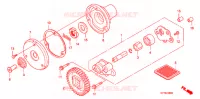 POMPE A HUILE pour Honda CRF 150 F de 2011