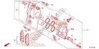 ETRIER DE FREIN AVANT pour Honda CRF 150 F de 2014