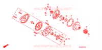 POMPE A HUILE pour Honda CRF 230 F de 2007